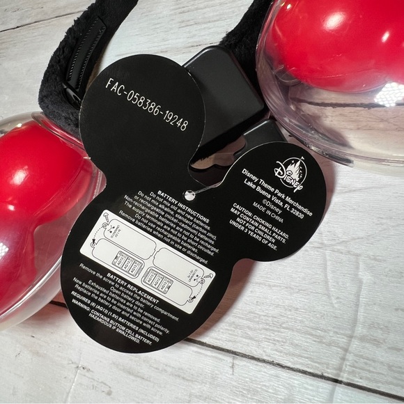 Disney Mickey Mouse Balloon Light-Up Ears Headband - Picture 3 of 7